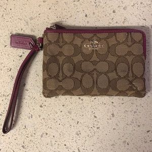 Coach Wristlet wallet